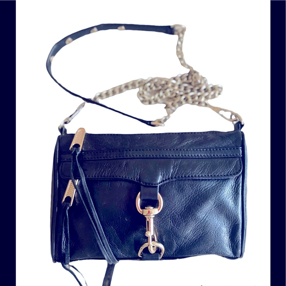 Leather crossbody bag